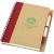 Priestly notitieboek met pen (A6) Naturel/Rood