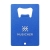 Carta Opener GRS Recycled Alu flesopener blauw