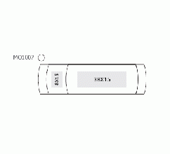 Crystalink USB 16GB Crystalink USB 16GB bedrukken