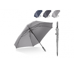 Deluxe 27” vierkante paraplu auto open bedrukken