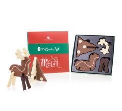 Xmas Set 3D - Chocolade kerstfiguurtjes Chocolade figuurtjes bedrukken